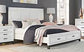 Hyde Park Storage Cal King Panel Bed (White)