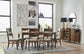 Asher Dining Table & Chairs (Bungalow Brown)
