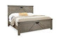 Tucker Non Storage Cal King Panel Bed (Stone)