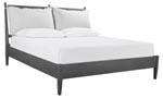 Preston Non Storage Queen Slat Bed (Urbane Grey)
