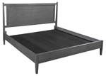 Preston Non Storage King Panel Bed (Urbane Grey)