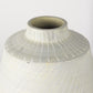 Blume 16.5H Off-White w/ Gray Textured Vase