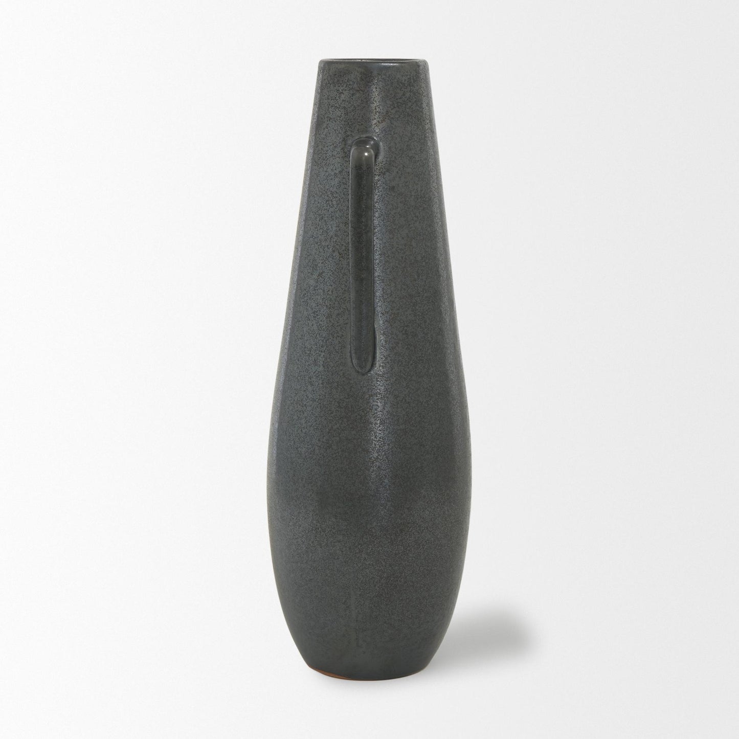 Kora Tall Dark Metallic Double Ear Vase