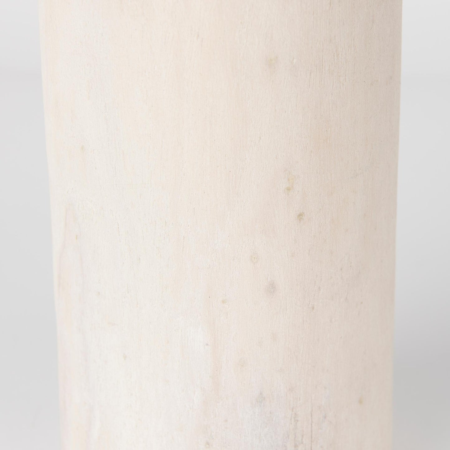 Knox Medium White-Wash Wood Decorative Object