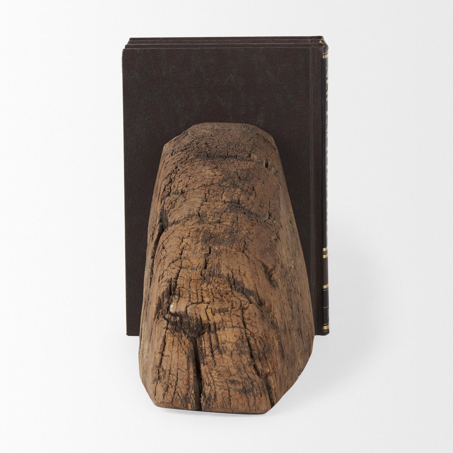 Incana Handmade Reclaimed Wooden Bookends
