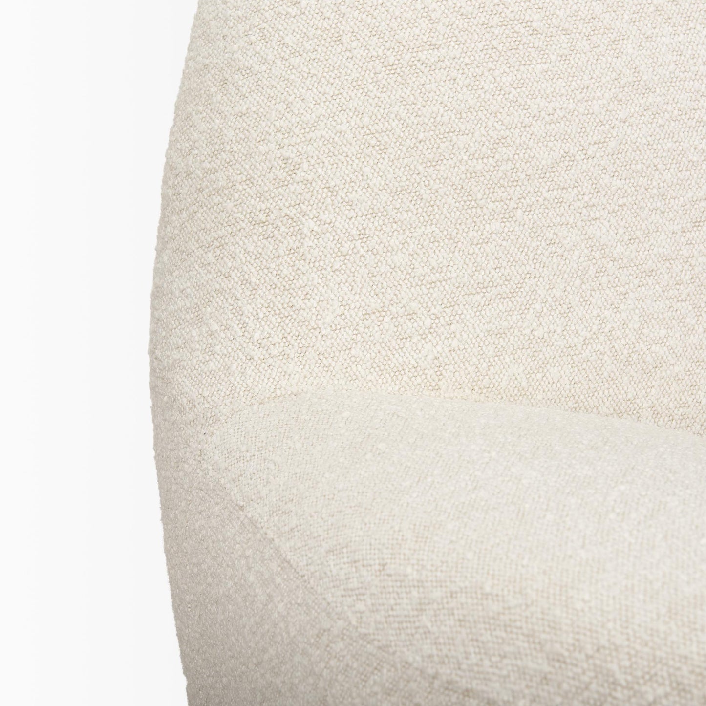 Beverly Cream Boucle Accent Chair