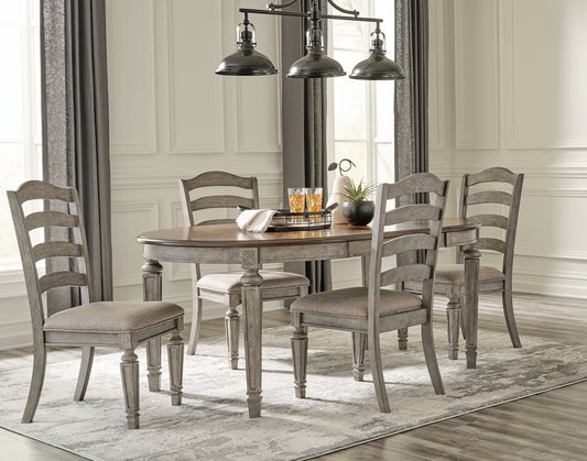 Lodenbay Oval Dining Room EXT Table