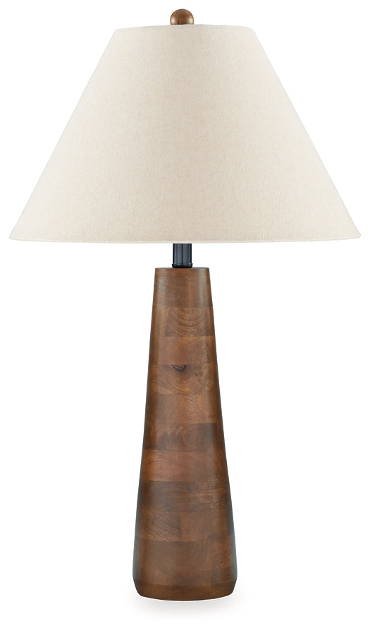 Ashley Express - Danset Wood Table Lamp (1/CN)