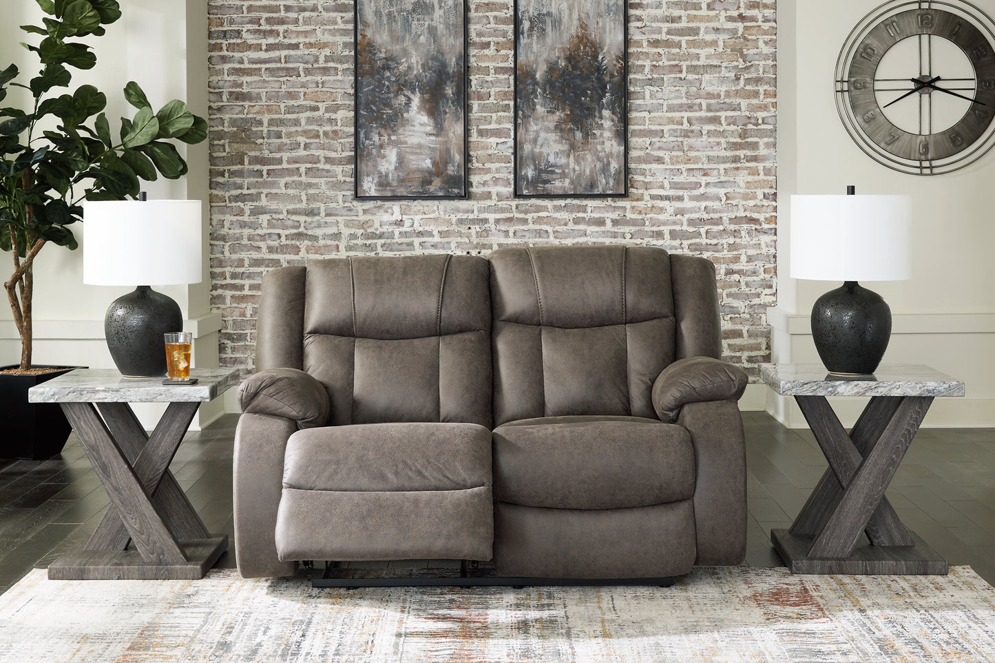 First Base Sofa, Loveseat and Recliner